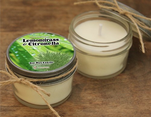 Artisan Crafted “Lemongrass & Citronella” Candle