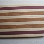 16 x 10 Cutting Board - Maple, Purple Heart, Jatoba